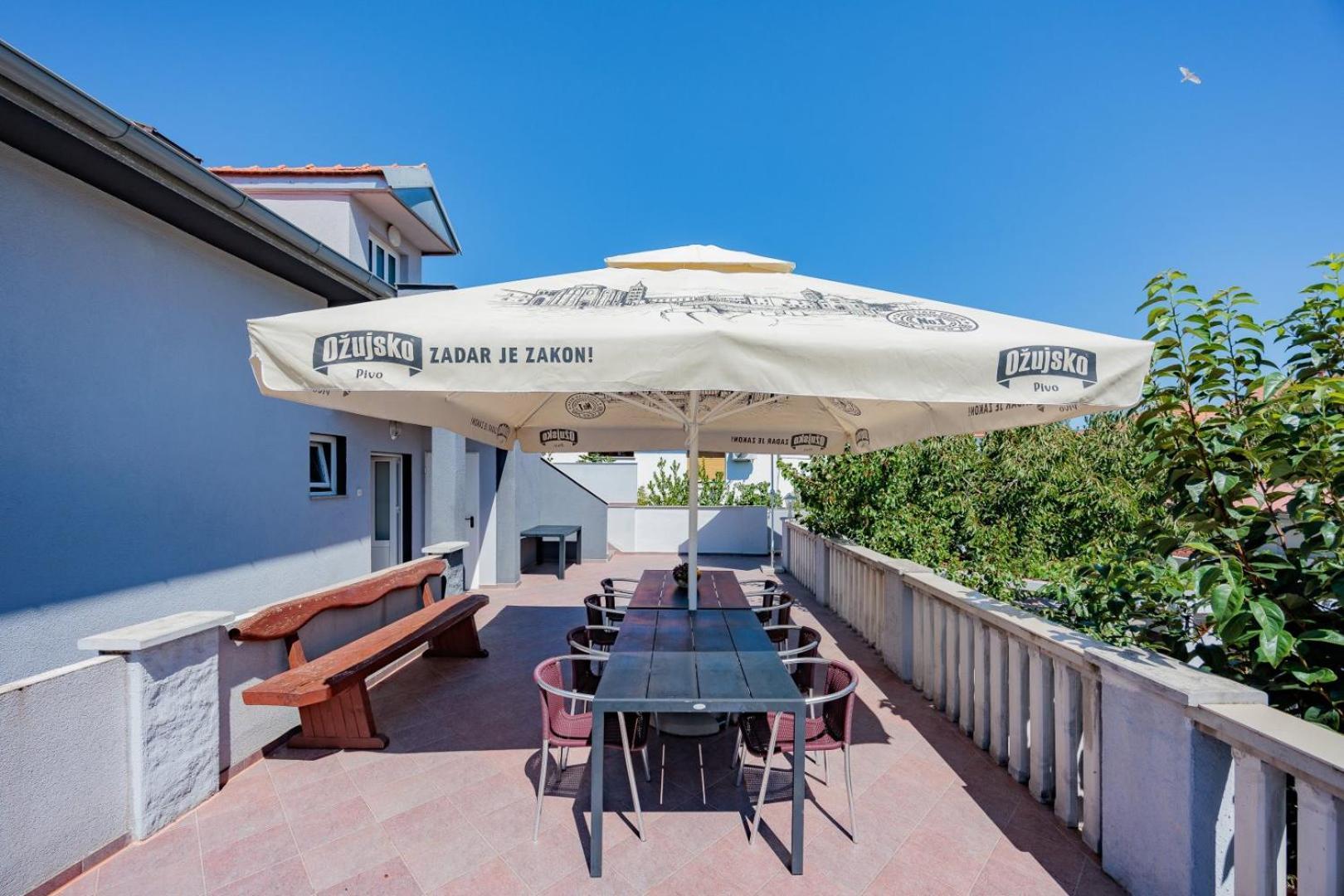 Crowonder Lucky Holiday House With Pool And Patio 30 Meters From The Beach Ζαντάρ Εξωτερικό φωτογραφία